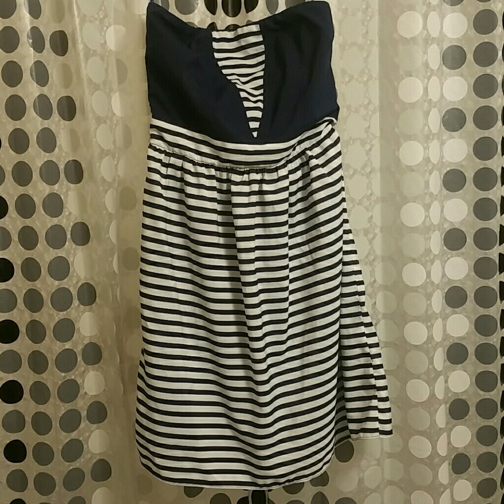 francesca's collection M strapless dress